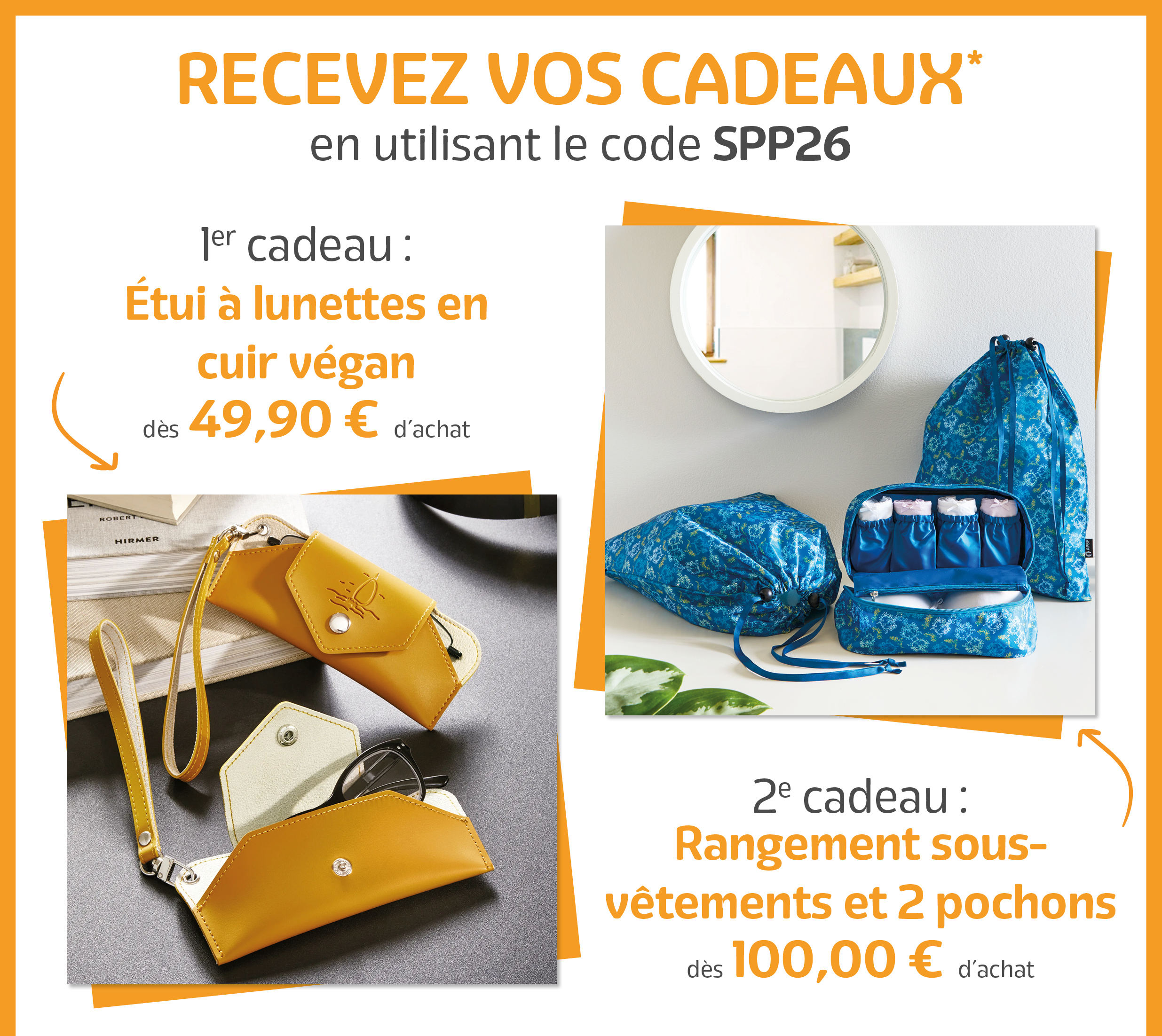 Vos cadeaux