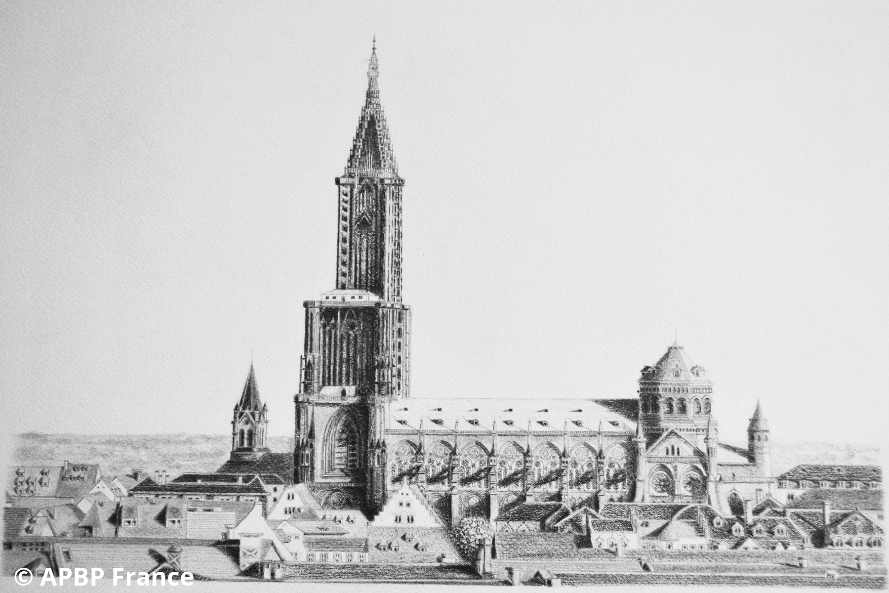 Oeuvre Marcel Rossé - Strasbourg et sa cathédrale
