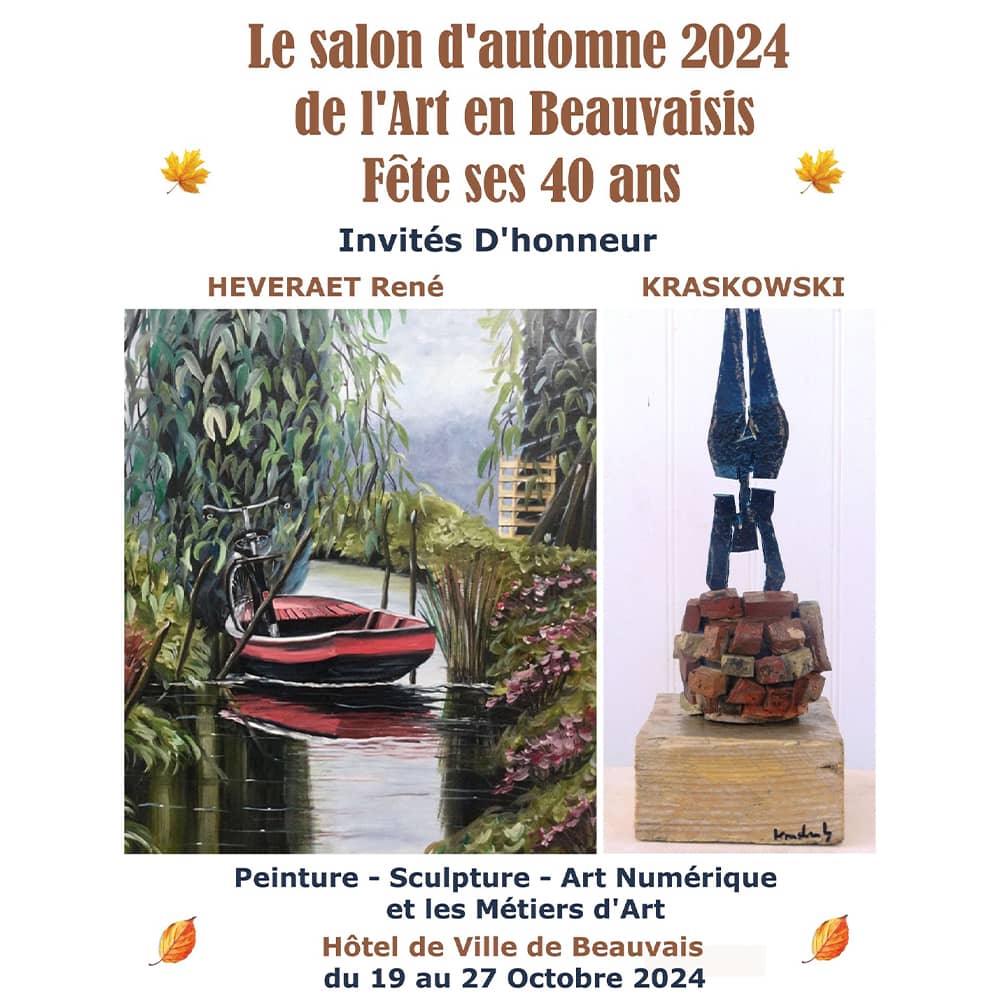 Michaël Marseille expose au 40e Salon d’Automne de l’Art en Beauvaisis, novembre 2024