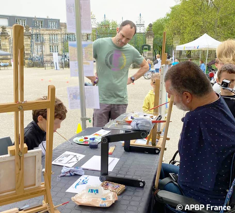 Joseph Martins participe au rendez-vous artistique et solidaire au Parc Bordelais
