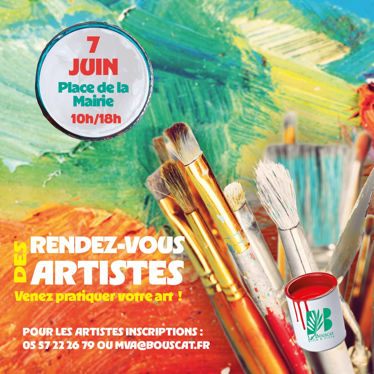 Affiche des Rendez-vous des artistes