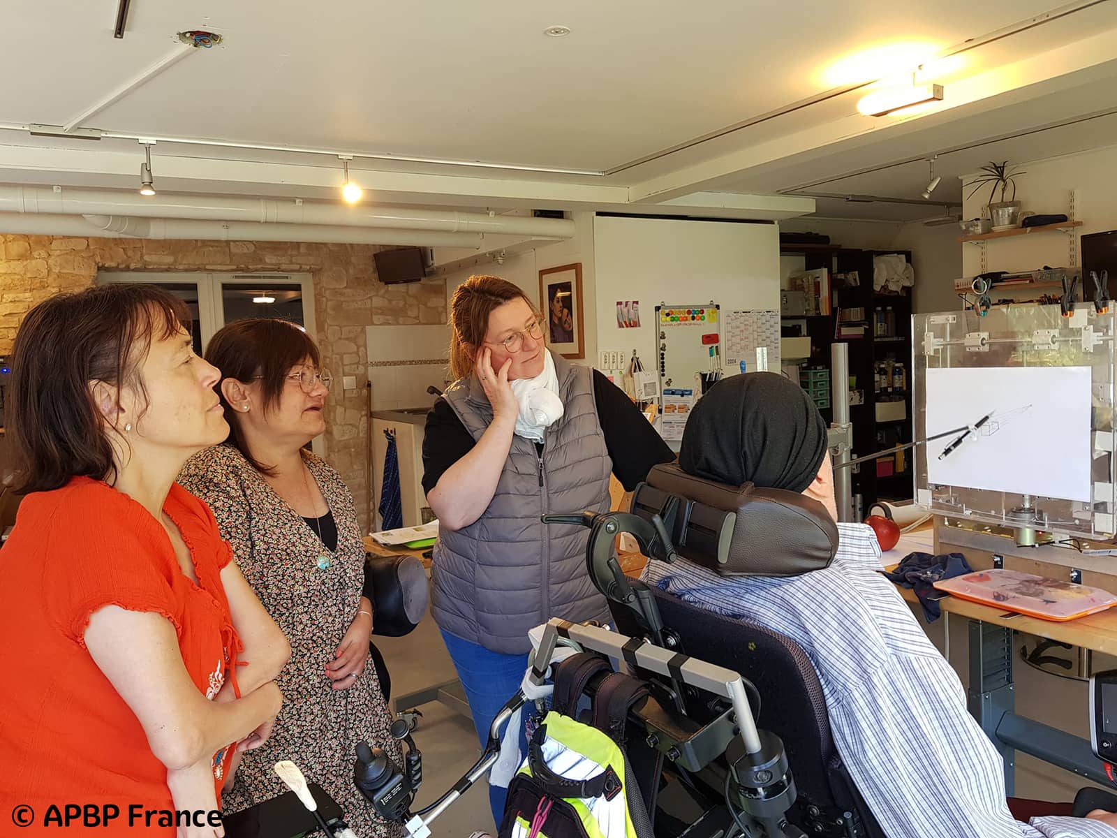 Stage peinture dans l'atelier de Fanny Bourgeois-Le Boulaire