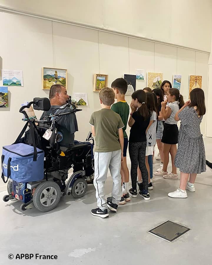 Exposition et atelier animés par Joseph Martins sur le chemin de Compostelle