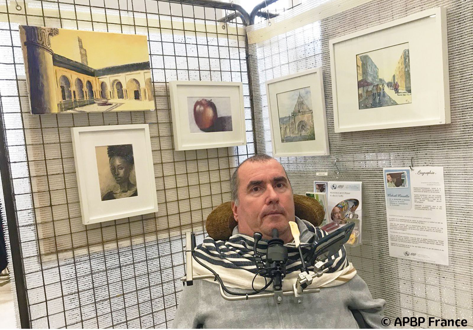 Michaël Marseille, participe au 40e Salon d'Automne de l'Art en Beauvaisis