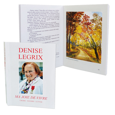 Livre Ma joie de vivre, Denise Legrix 