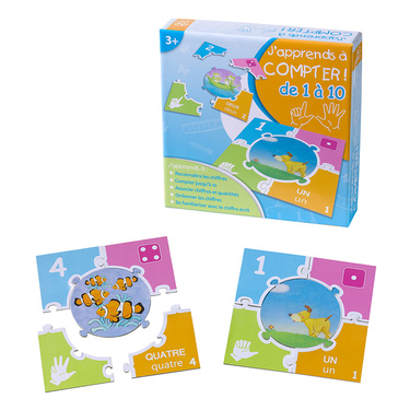 Jeu enfant J'apprends à compter