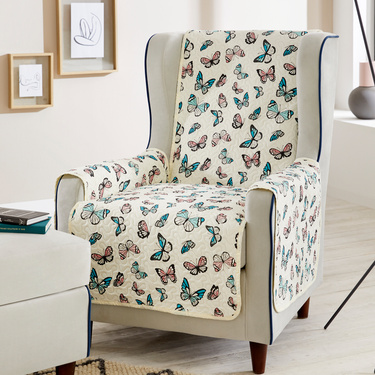 Protège fauteuil Papillons 