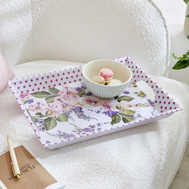 Plateau de service Floral 