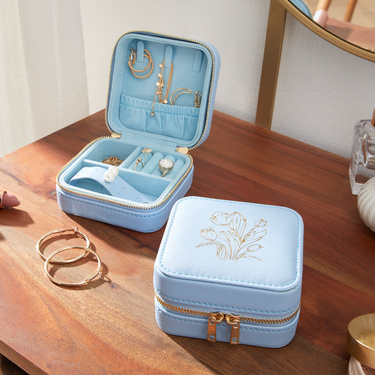 Trousse à bijoux de voyage Tulipes 