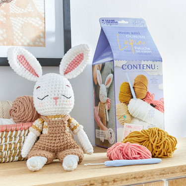 Kit crochet amigurumi Lapin