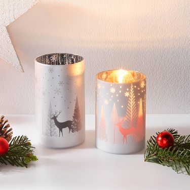 Photophore, lot de 2 