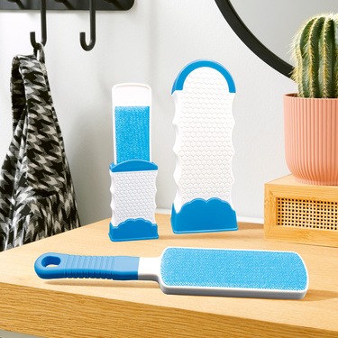 Brosse à habits autonettoyante, lot de 2 