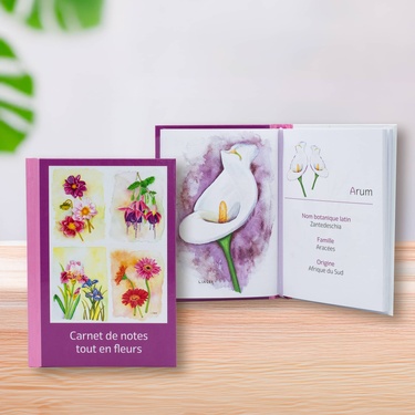 Carnet de notes Tout en fleurs 